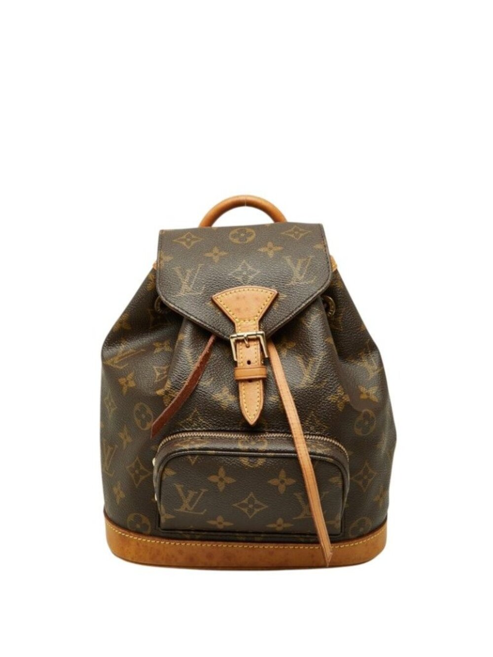 Louis Vuitton Monogram Mini Montsouris Backpack Brown Leather